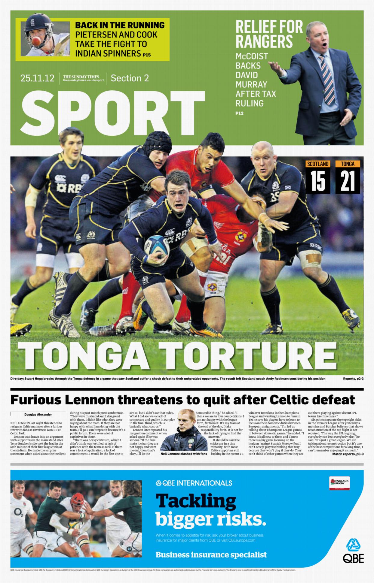 Sunday Times - Tonga