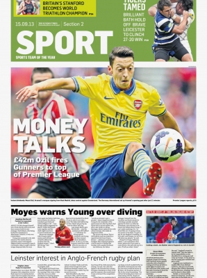 Sunday Times - 15th Sep 2013